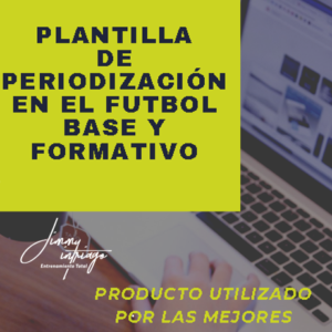 Plantilla de planificación del fútbol base y formativo